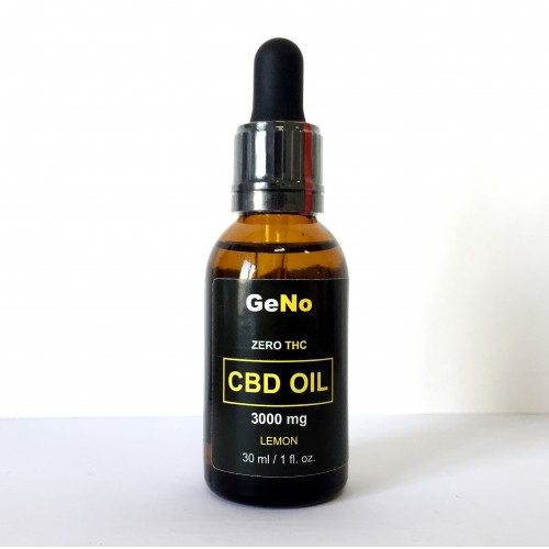 CBD Oil GeNO 3000mg  Lemon 30ml